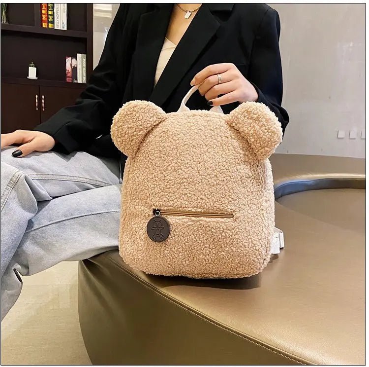 Teddy bear Personalized Embroidered Backpack