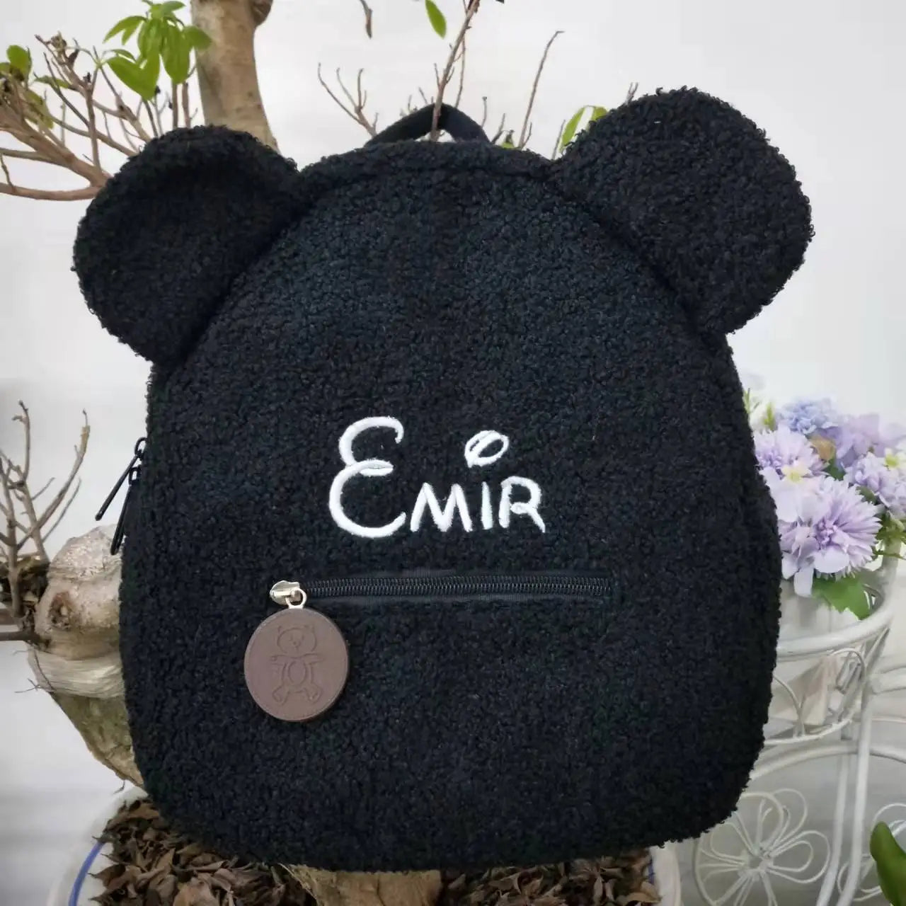 Teddy bear Personalized Embroidered Backpack