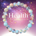 moonlight white jade, Labradorite and Rose quarts bracelets