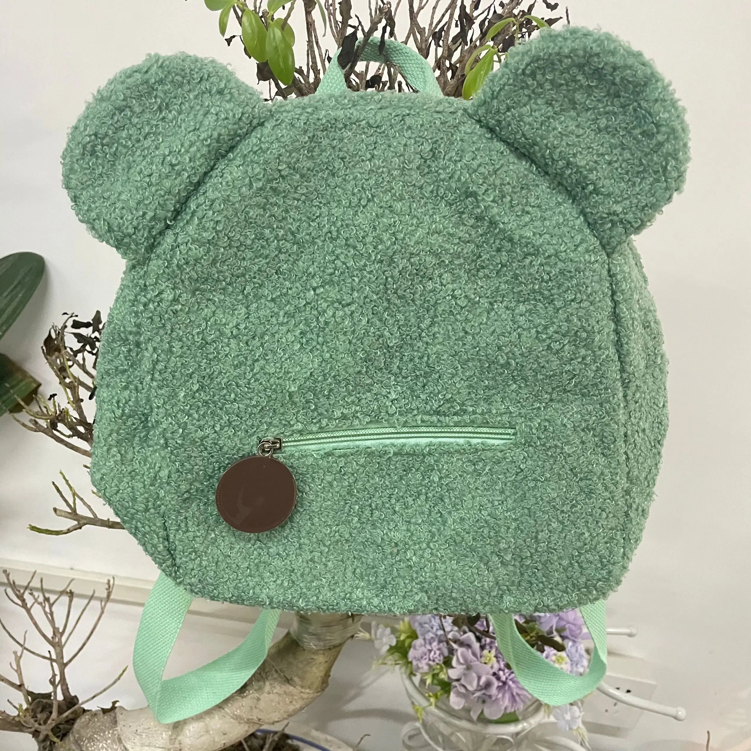Teddy bear Personalized Embroidered Backpack