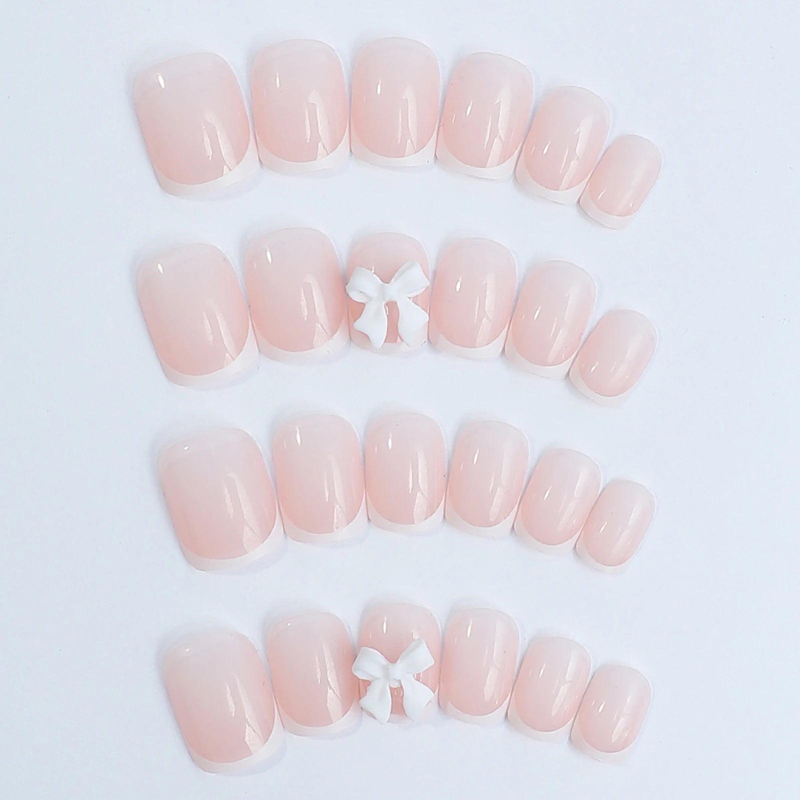 French tip Press on Nails