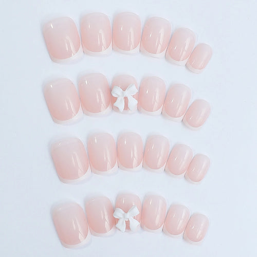 French tip Press on Nails